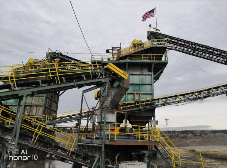 美礦機械設備登陸美國砂石料市場
