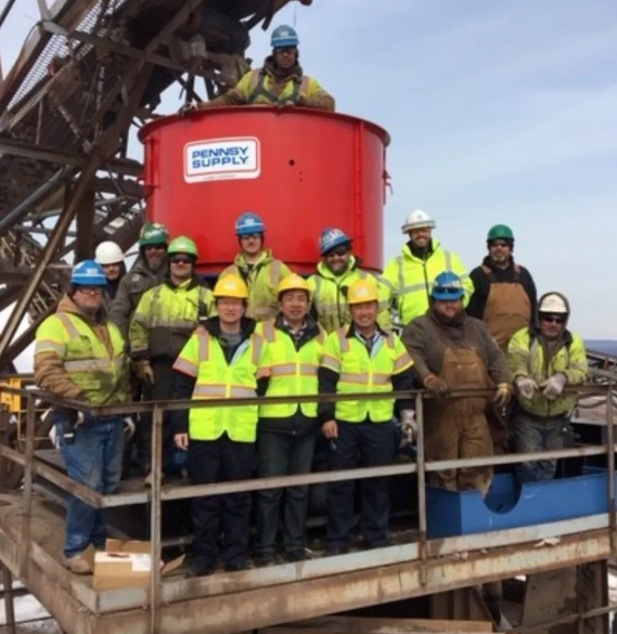 美礦機械設備登陸美國砂石料市場